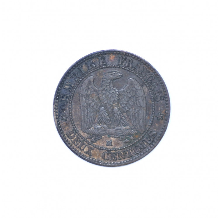 2 Centimes Napoléon III 1856 M