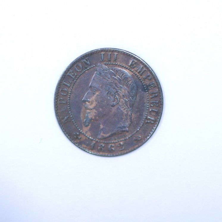 1 Centime Napoléon III 1862 K