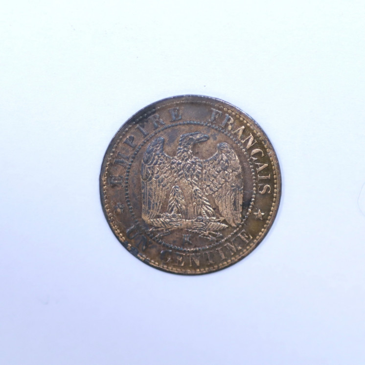 1 Centime Napoléon III 1862 K