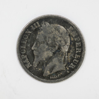 2 Francs Napoléon III 1870 A  Argent