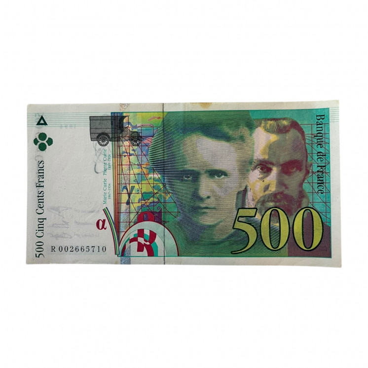 500 Francs Pierre et Marie Curie, 1994