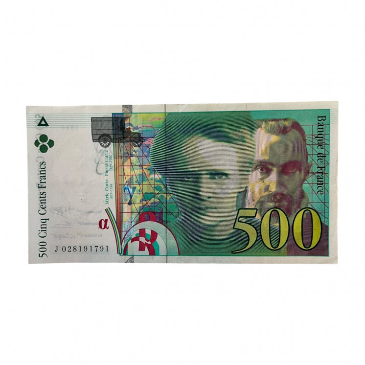 500 Francs Pierre et Marie Curie, 1994