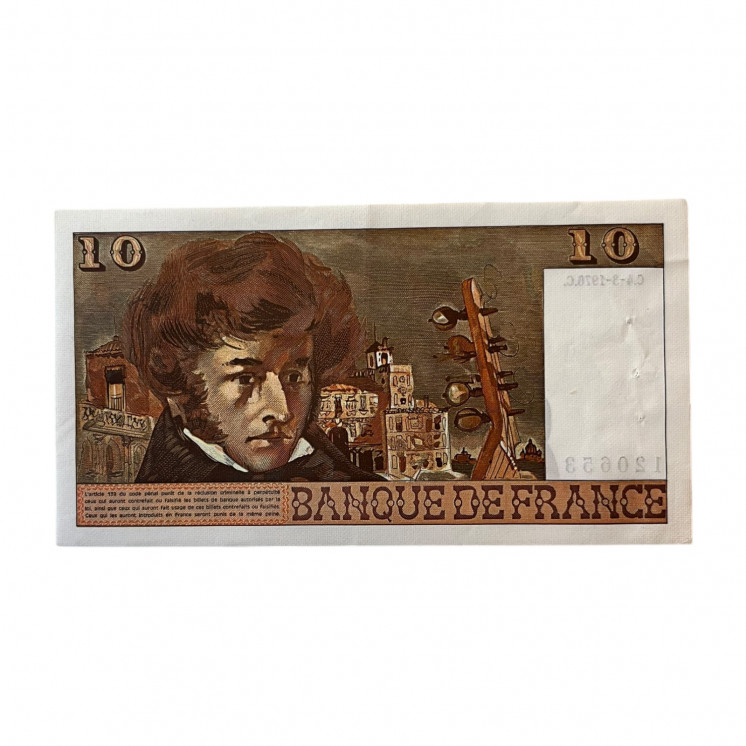 10 Francs Berlioz, 1976