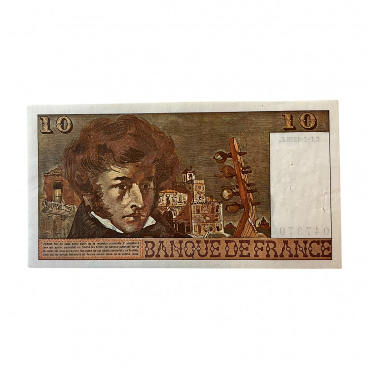 10 Francs Berlioz, 1976