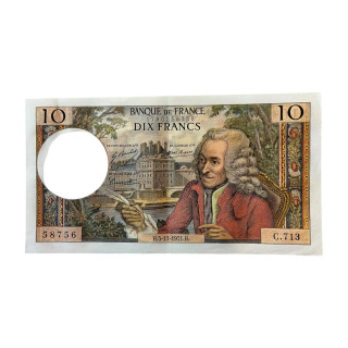 10 Francs Voltaire, 1971