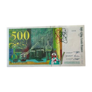 500 Francs Pierre et Marie Curie, 1994