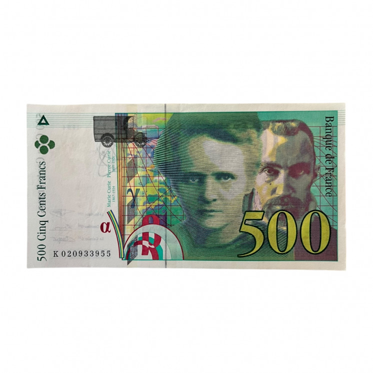 500 Francs Pierre et Marie Curie, 1994