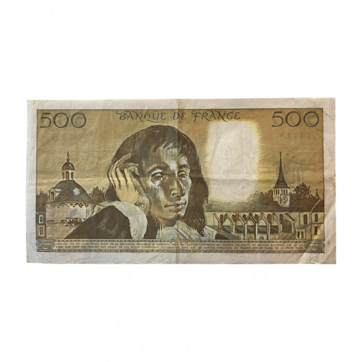 500 Francs Pascal 1989, France